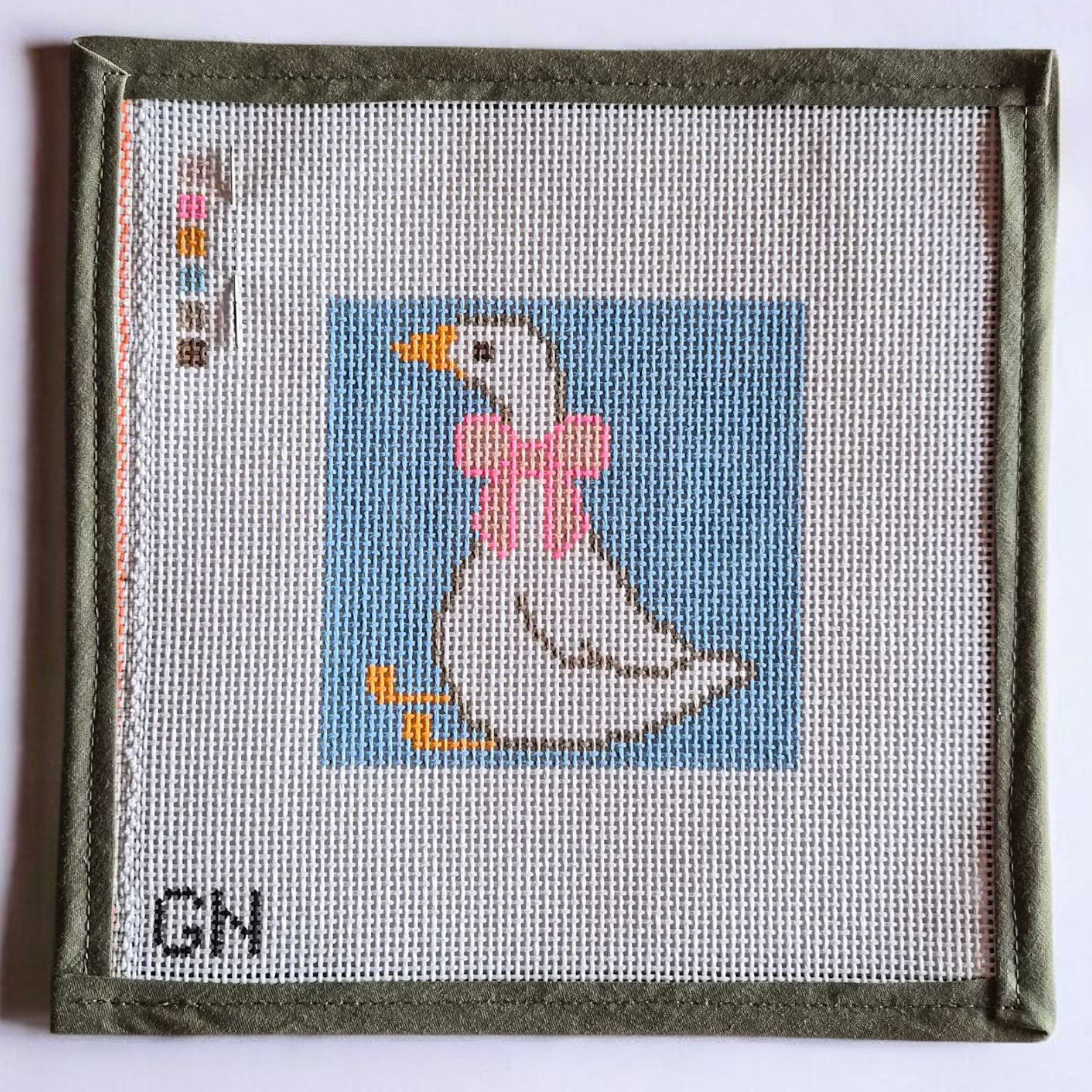 Sitting Goose - The Gilded Needle