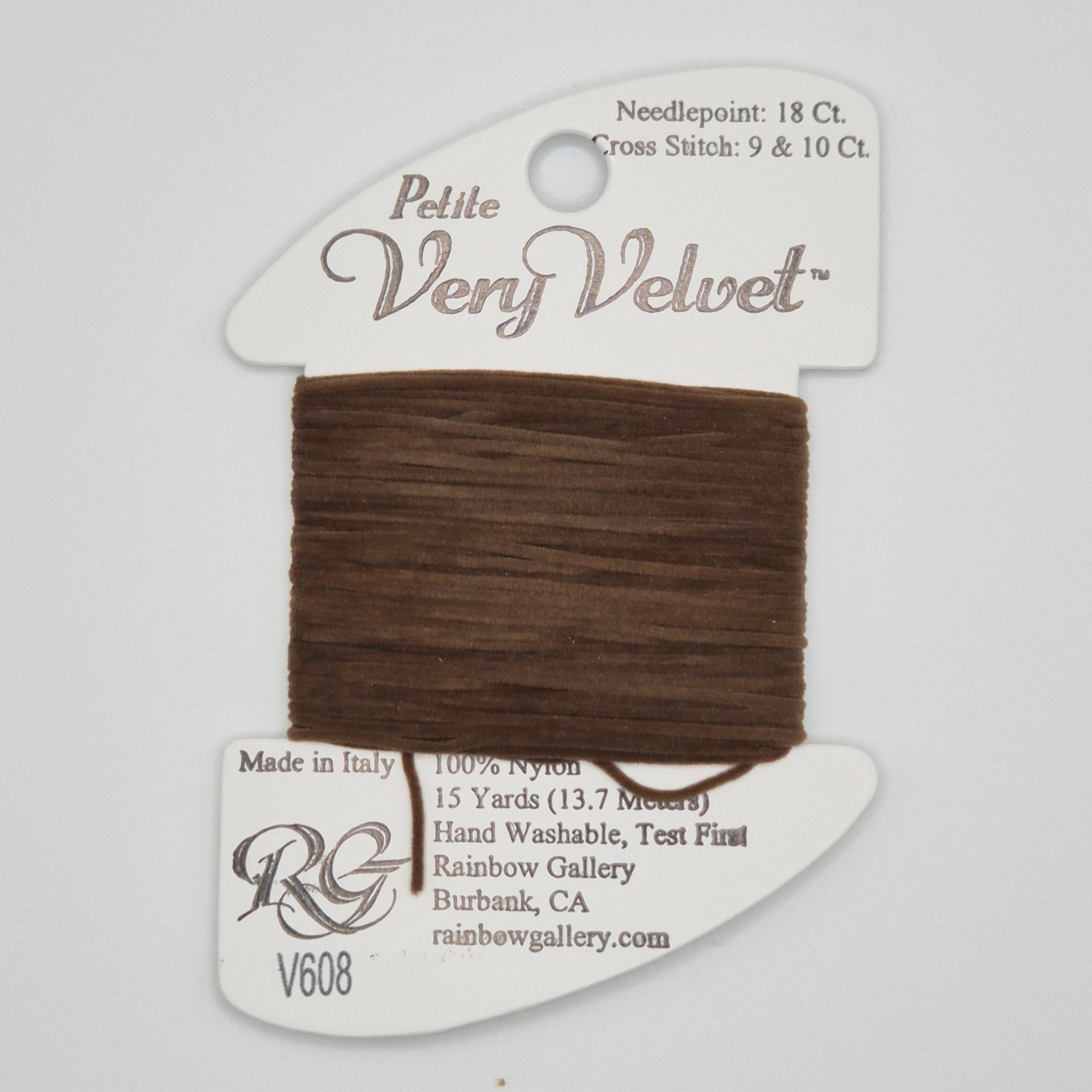 Petite Very Velvet V608 Dark Brown