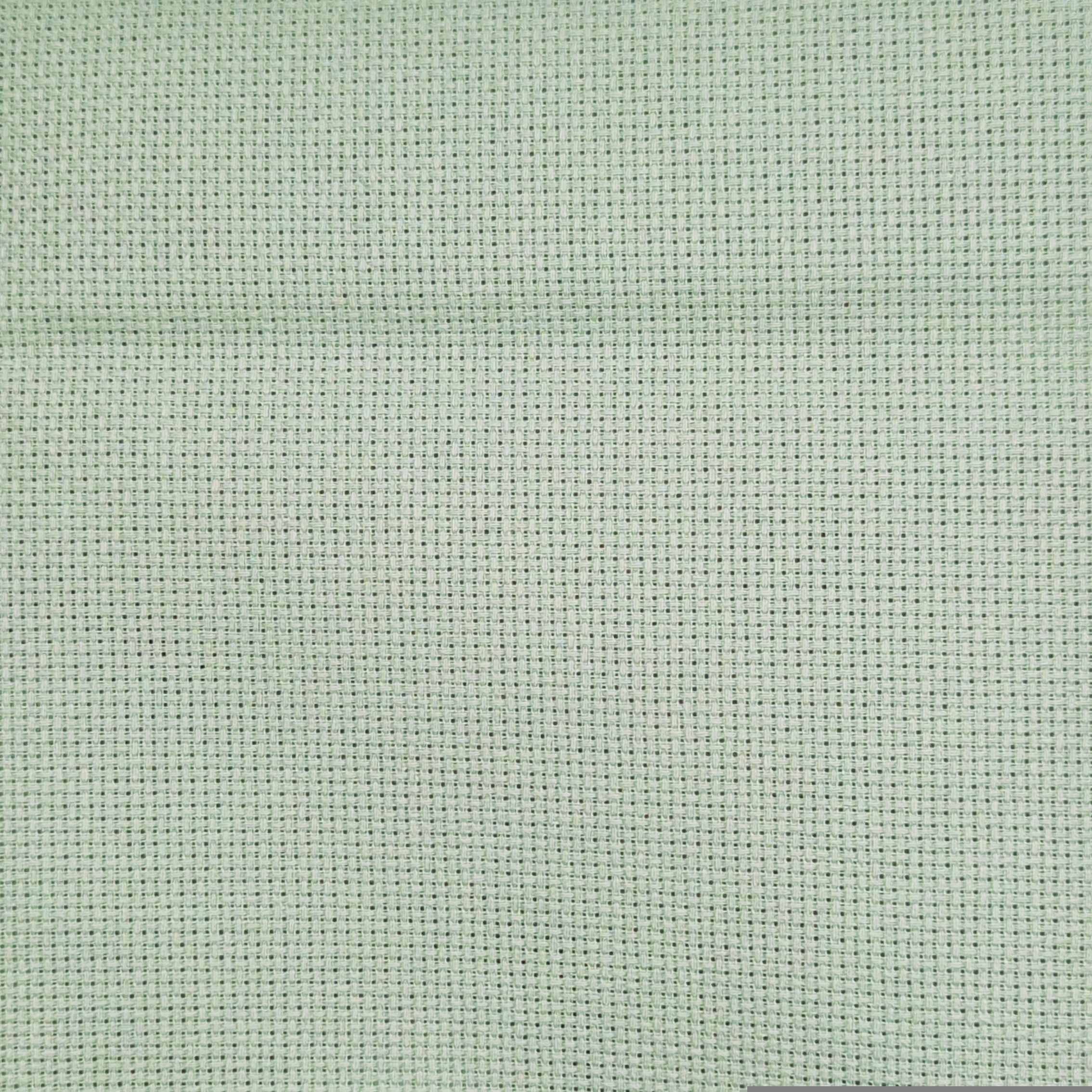 Zweigart 18 Count Celadon Aida Fabric - 14x21"