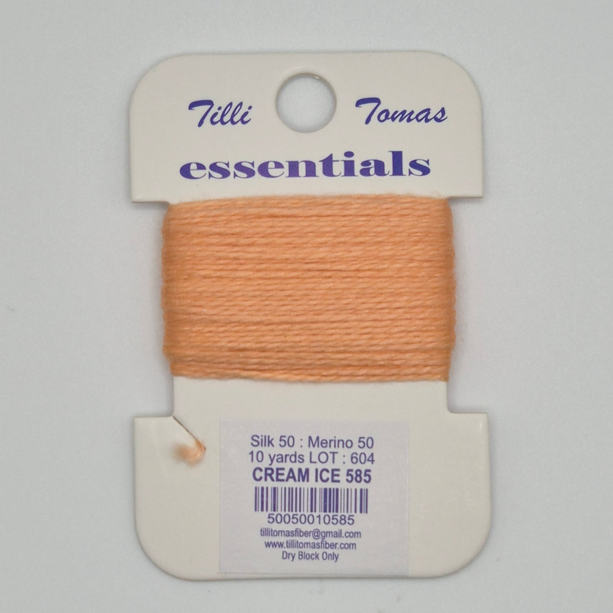 Essentials Card 585 Cream Ice