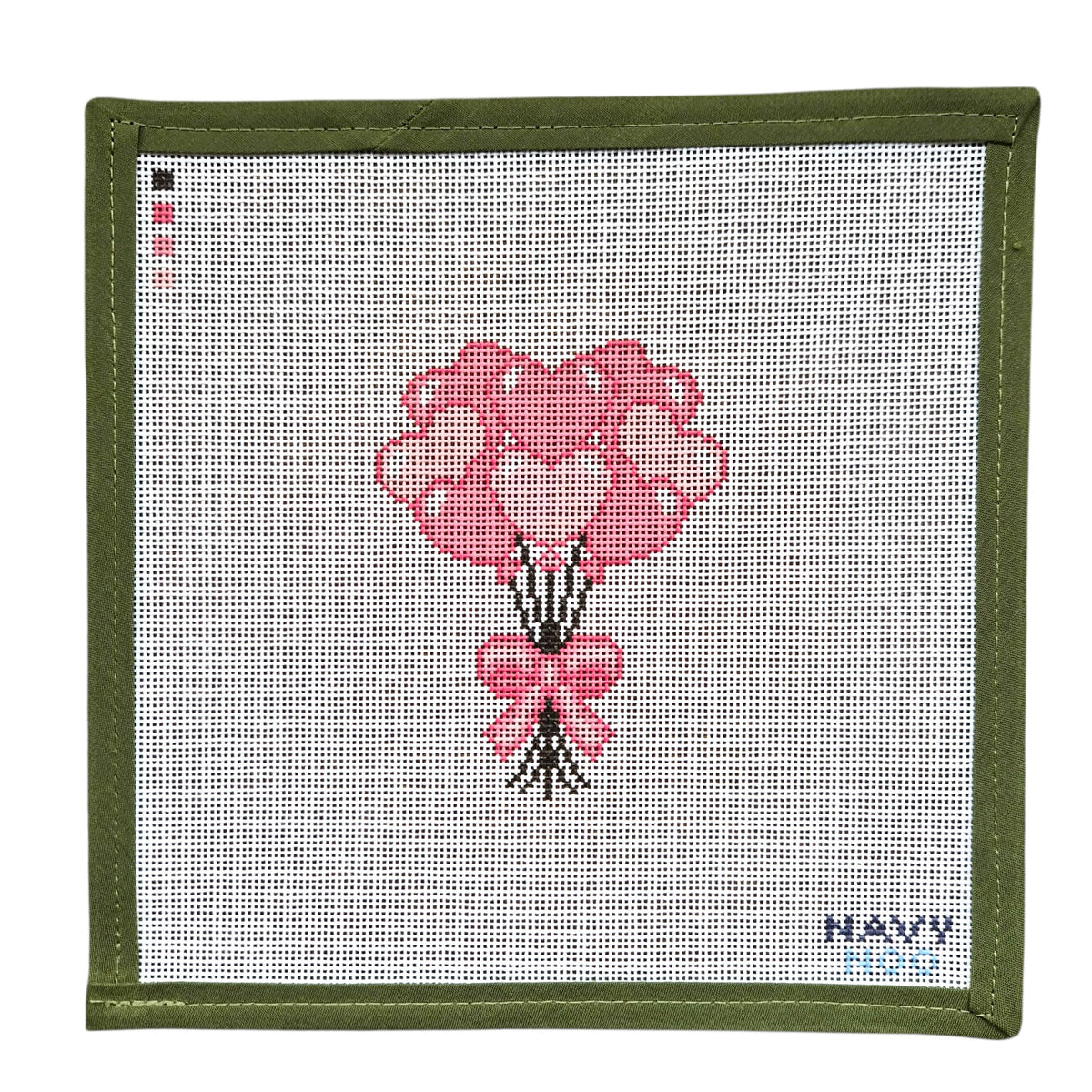 Bouquet of Hearts - Navy Noo