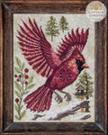 The Northern Cardinal - Cross Stitch Pattern