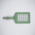 Smokey Green Self-Finishing Luggage Tag