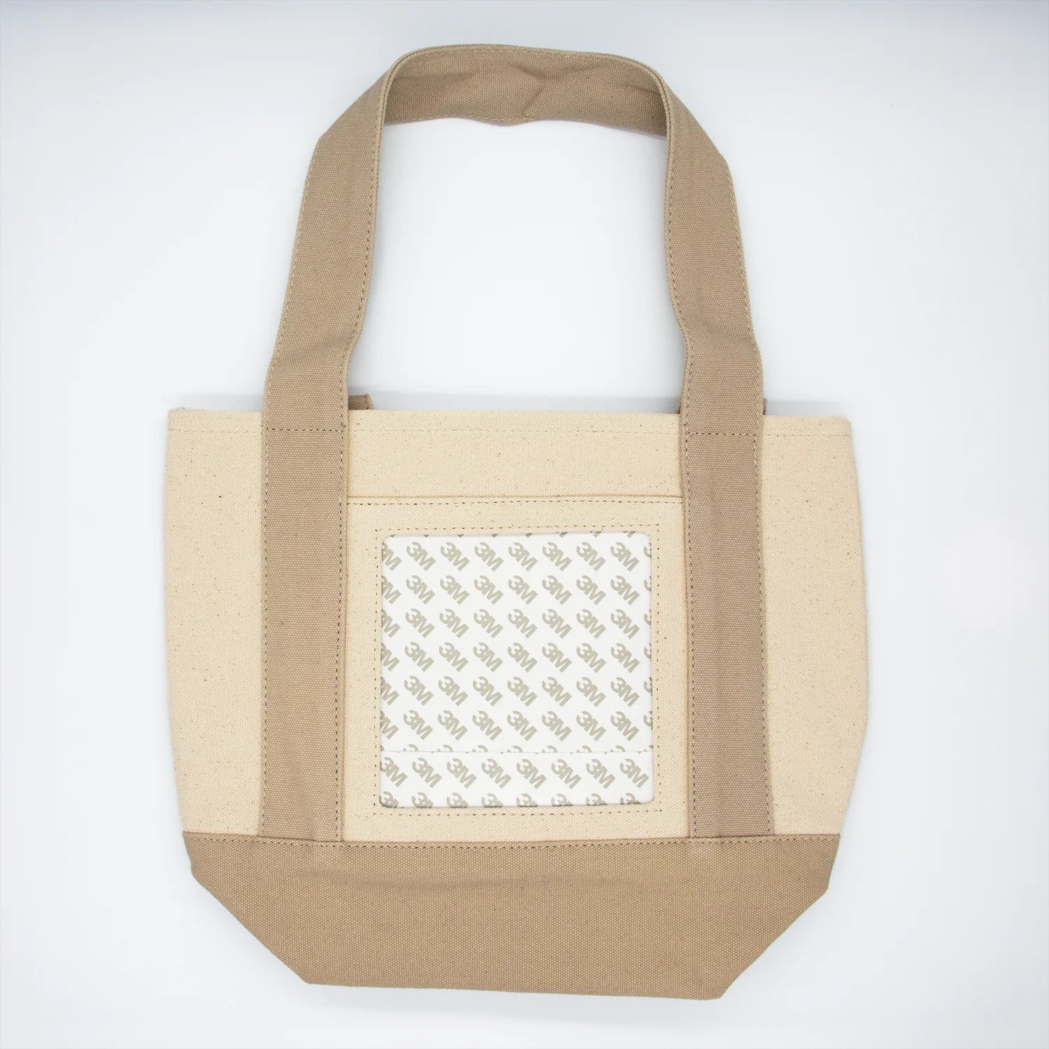 Taupe Self-Finishing Mini Tote Bag