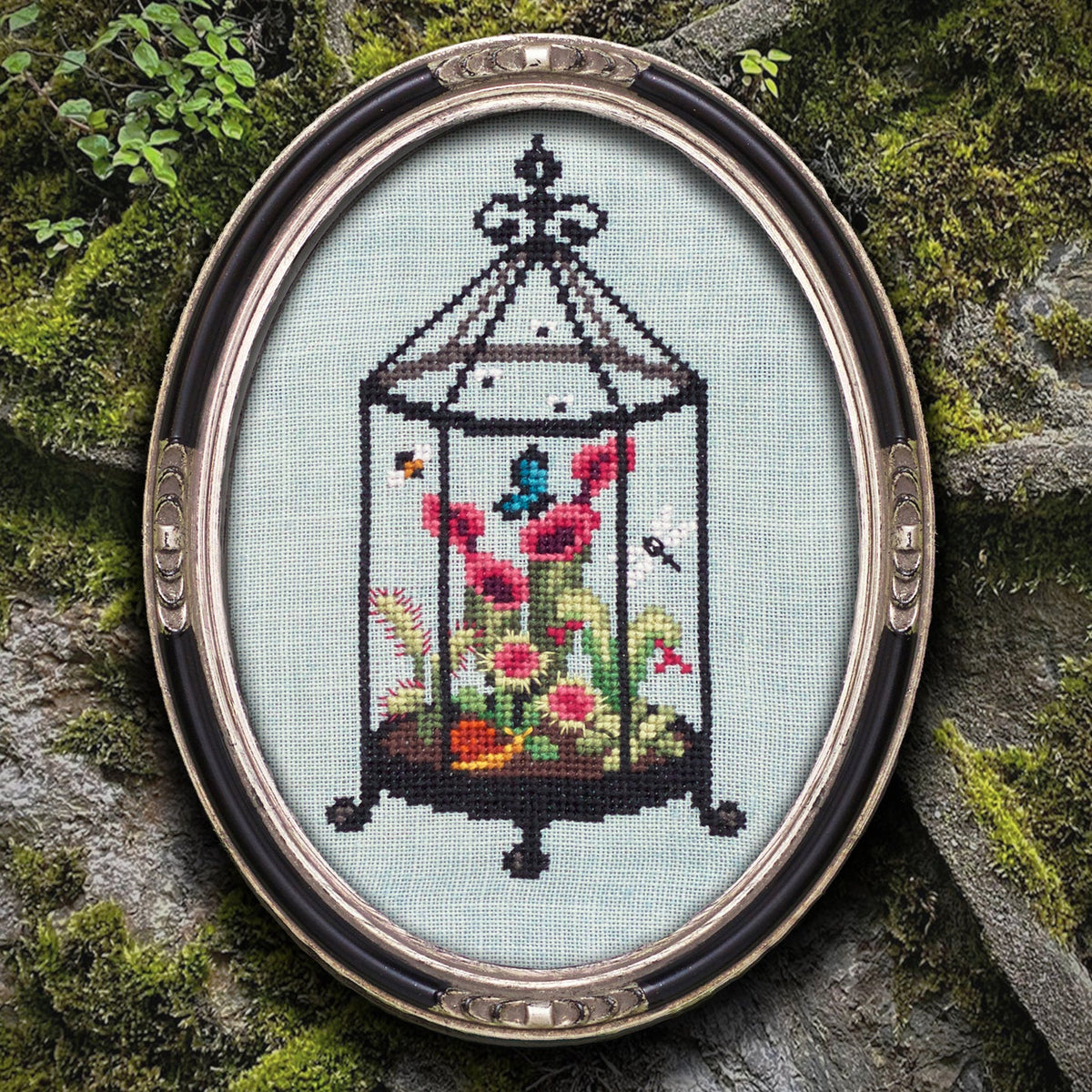 Carnivorous Terrarium - Cross Stitch Pattern – The Gilded Needle