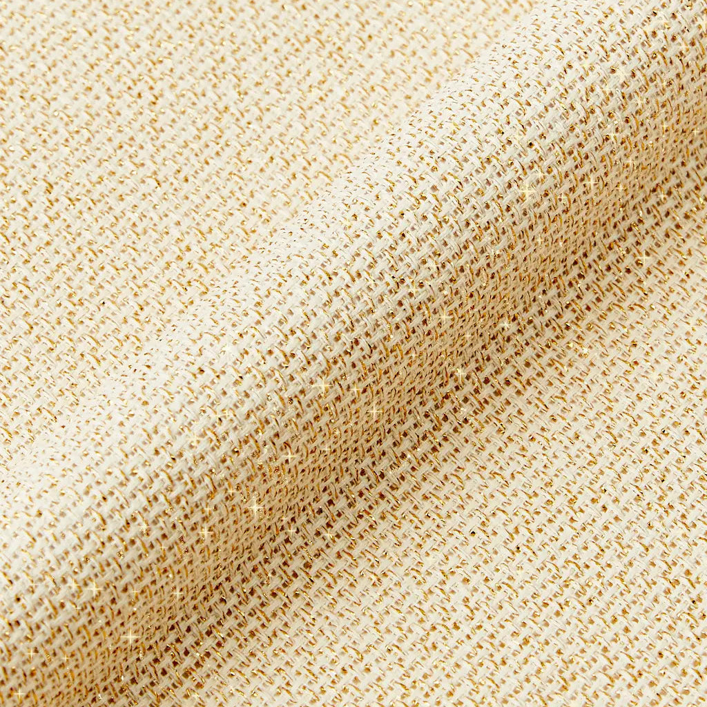 Charles Craft 14 Count Gold Metallic Aida Fabric - 15x18"
