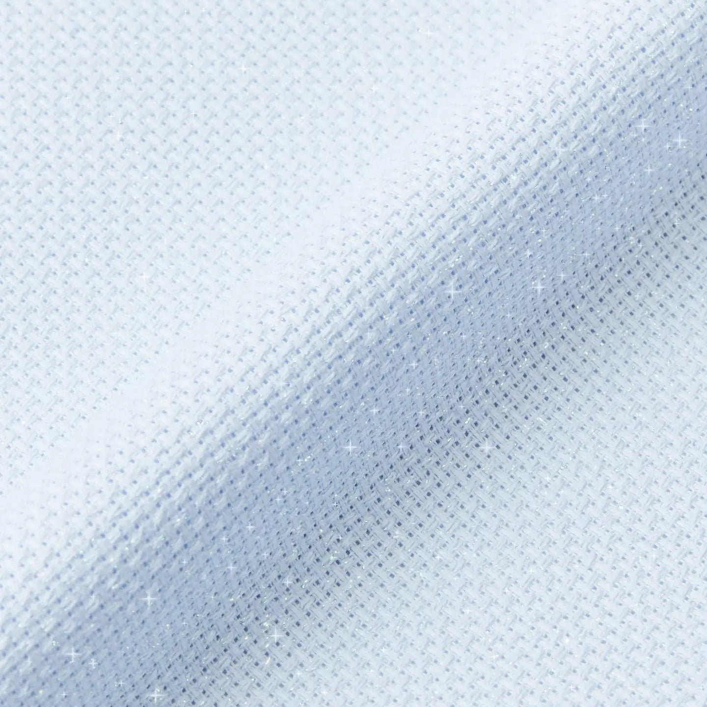 Charles Craft 14 Count Blue Iridescent Aida Fabric - 15x18"