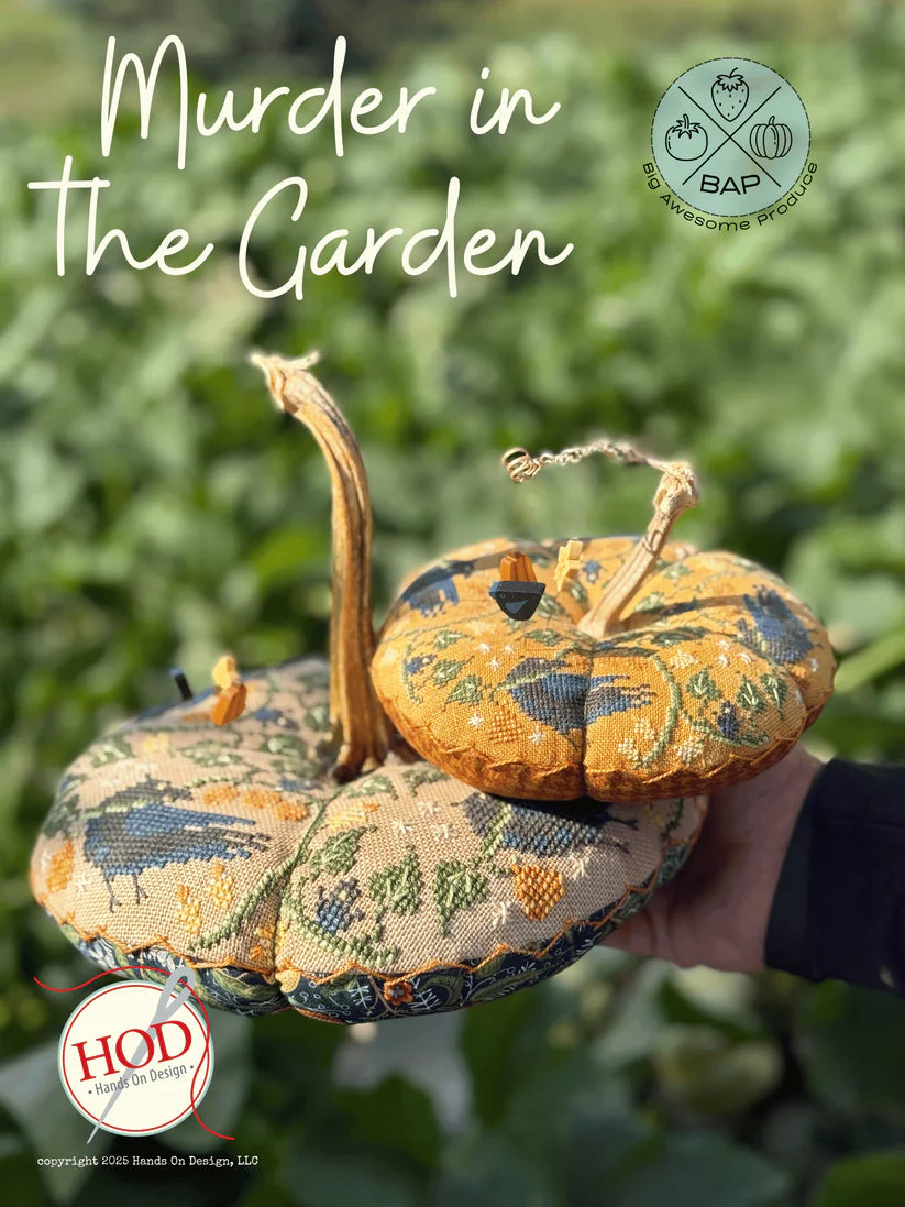 Murder in the Garden - Cross Stitch Pattern